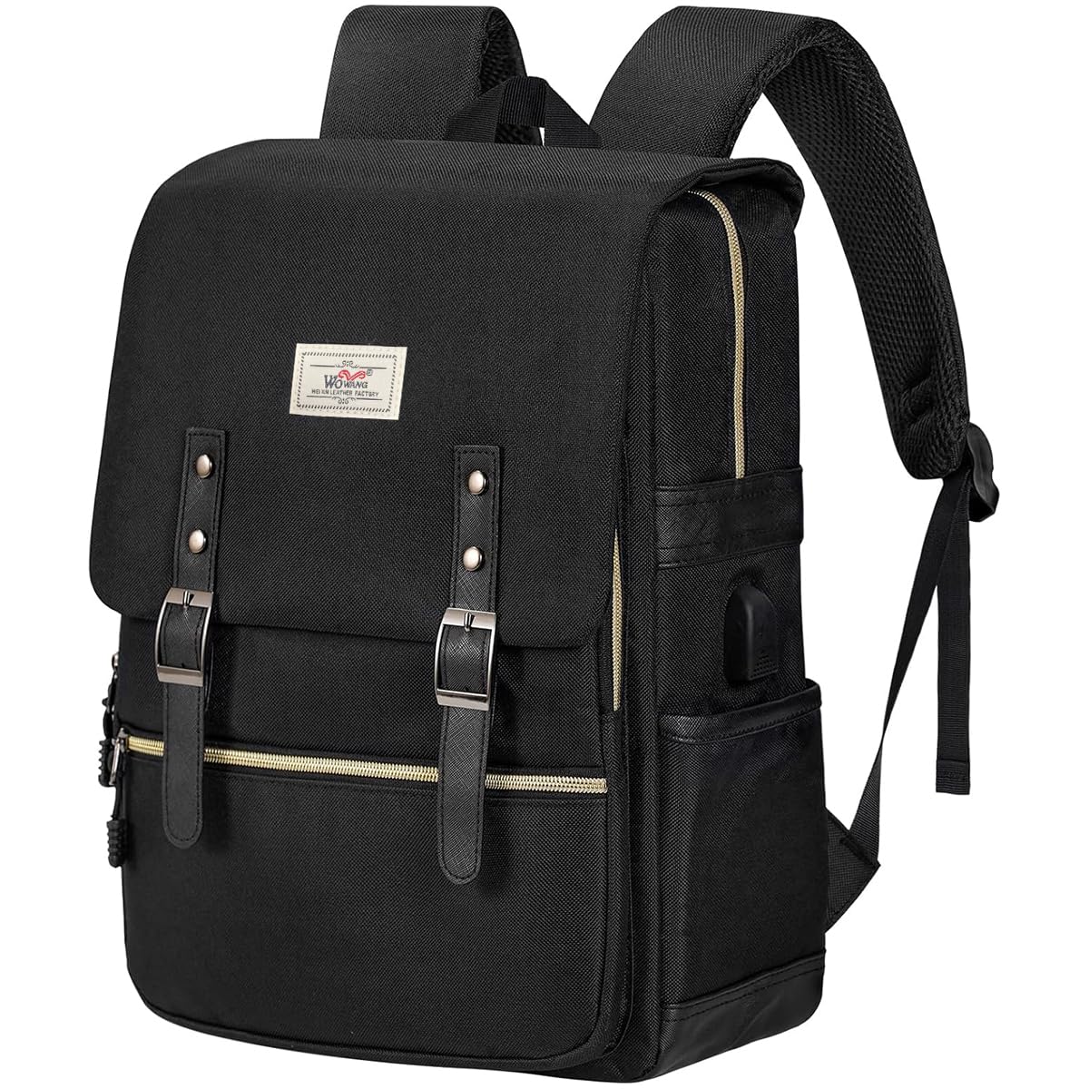 GUSTAVE Men's Backpack 15.6 inches Business Laptop Backpack Fashion Waterproof Nylon Backpack Travel Backpack Multi-pocket Large Backpack for School, Work, Travel, 30x13x42cm GUSTAVE Men's Backpack 15.6 inches Business Laptop Backpack Fashion Waterproof Nylon Backpack Travel Backpack Multi-pocket Large Backpack for School, Work, Travel, 30x13x42cm